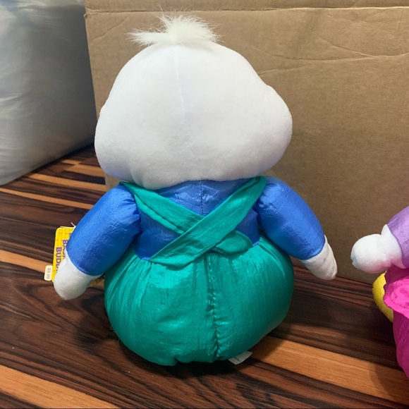 VTG 1994 Gibson Greetings Dudley Duck & Darcie Duck Easter Plush Stuffed Animals - Picture 7 of 14